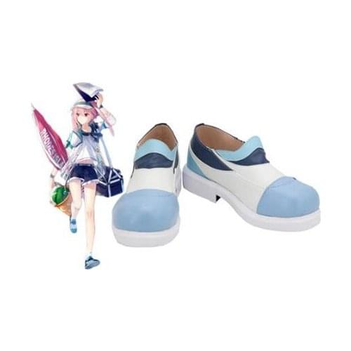Arknights Ansel Swiming Cosplay Boots Shoes Men Shoes Costume Customized Accessories Halloween Party Shoes