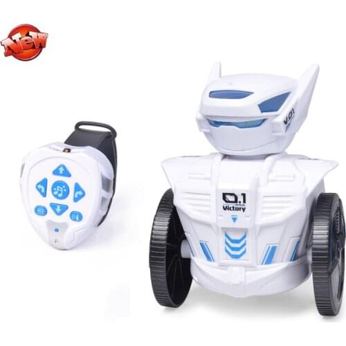 Watch Gravity Induction Remote Control RC Robots Toy Kit 2.4G Intelligent Led Lights Singing Dancing Walking Robot Model RC Toy