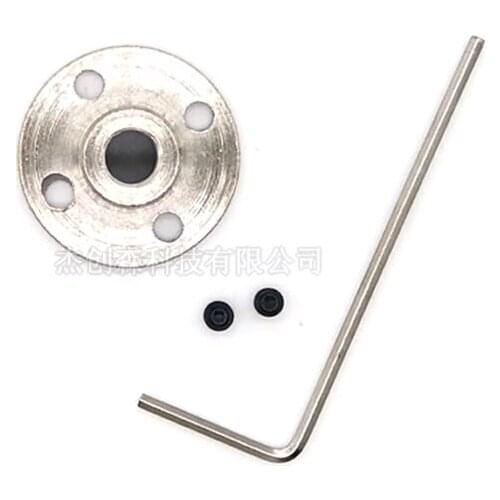 Flange Coupling Nut Motor Guide Shaft Hole diameter 6MM Threaded shaft support Fixed seat Flange Coupling