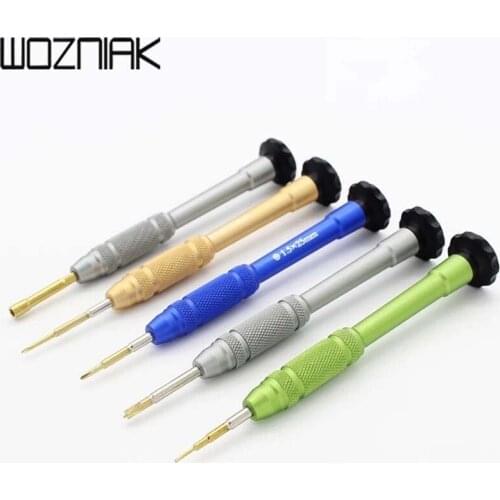 5 in1 Cell Phone Precision Metal Screwdriver Set For iPhoneX 8 7 6 Disassemble Teardown Opening Repair Tools Kit schraubendr