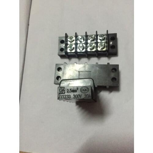 Original new 100% JX1233 terminal layout 20A300V fixed connection column 4-bit bakelite high temperature resistance connector