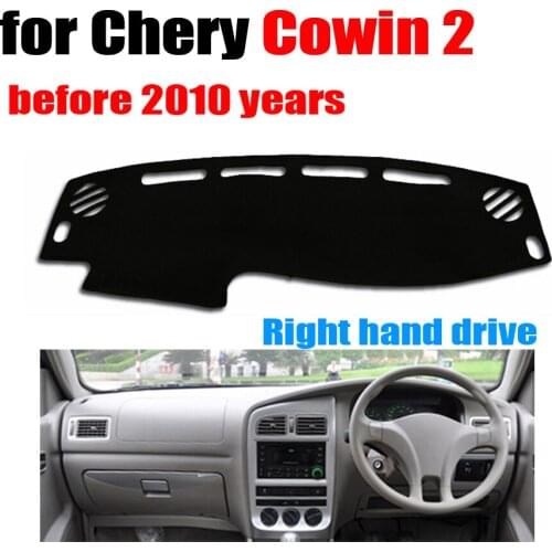 Car dashboard covers mat for Chery Old COWIN 2 before-2010 Right hand drive dashmat pad dash cover auto dashboard accessories