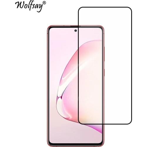Screen Protector For Samsung Galaxy Note10 Lite Tempered Glass Full Cover Protective Glass For Samsung Galaxy Note 10 Lite Glass