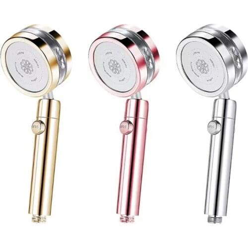 T3EC Handheld Shower Water Sprinkle Head Adjustable Jetting Turbocharged Shower