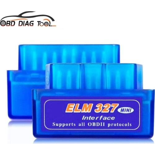 ELM327 OBDII Code Reader Super ELM 327 V2.1 Bluetooth Adapter Car Scanner For Android Torque OBD2 Automotive Diagnostic Tool