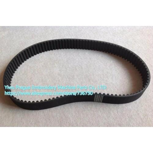 Embroidery machine spare parts Rubber Timing Belt Band HTD840-8M HTD8M840 offer by Yiwu Prague Embroidery Machine Parts Co., LTD