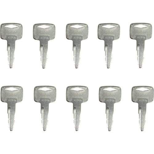 10 Pcs A5160 Ignition Key For Mitsubishi Caterpillar F G Series Forklift 91A07-01910 Lift Truck Free Shipping