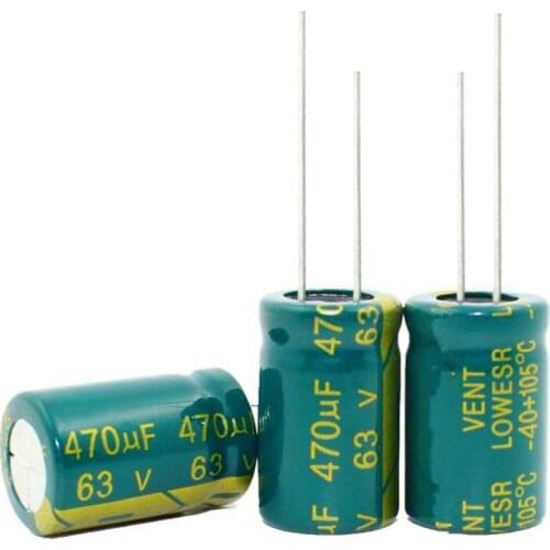 100PCS-500PCS high-frequency crystal 470uf 470uf 63v 63 v 470 uf 470 uf 63 v Size:13X21MM best quality New origina