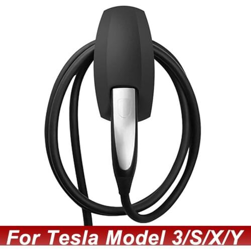 2021 Model3 Car Charging Cable Organizer For Tesla Model 3 S X Y Accessories Wall Mount Connector Bracket Charger Holder
