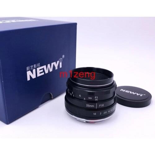 APS-C 35mm F1.6 Movie Manual Focus Lens for Sony a7r4 a9 A6600 fuji xt4 xa7 m43 em10 em5 gh5 gf7 canon eosm nikon z z7 camera