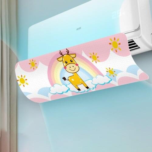 Household Wall-Mounted Adjustable Air Conditioner Windshield Air Conditioner Cover Air Guide Gadget Air Conditioning Accessories