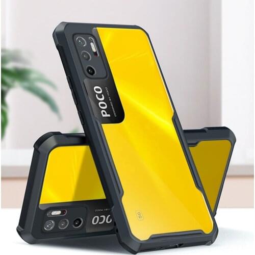 Poxo M3Pro Case Armor Shockproof Clear Cases For Xiaomi Poco M3 M 3 Pro PocoM3Pro 5G Full Protective silicone Transparent Cover
