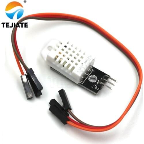 TEJIATE DHT22 Digital Temperature and Humidity Sensor AM2302 Module+PCB with Cable Dropshipping