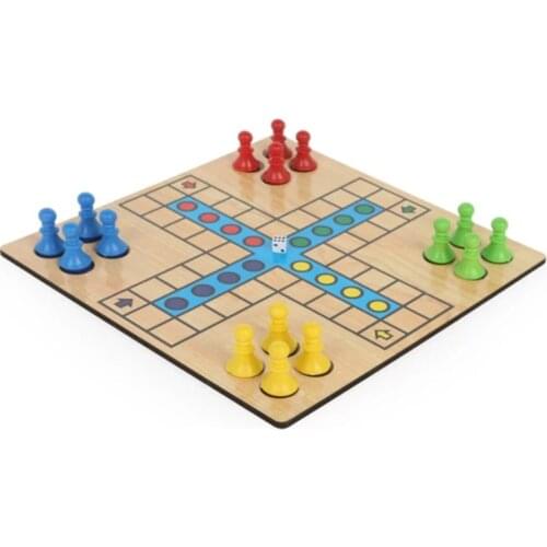 Wooden Ludo
