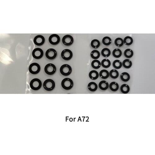 50PCS Camera Lens For Samsung Galaxy A32 / A52 / A72 Back Rear Camera Glass Cover With Adhesive Sticker Repair Parts