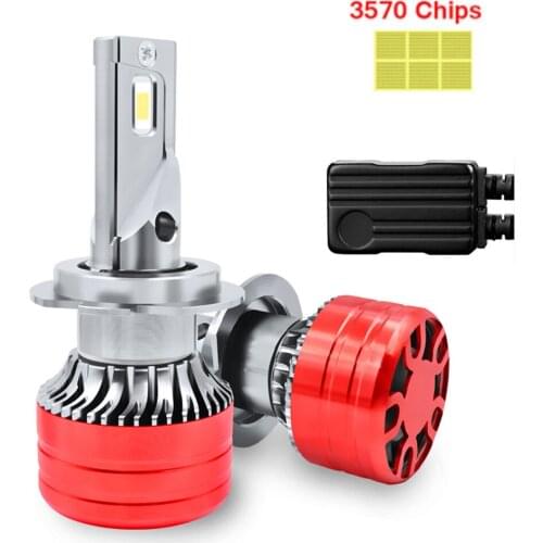 2Pcs LED Car Headlight No Error Canbus H7 H4 H1 H11 9005 9006 CSP Chips 110W 30000LM 6000K 12V Auto Headlamp Fog Light Bulbs