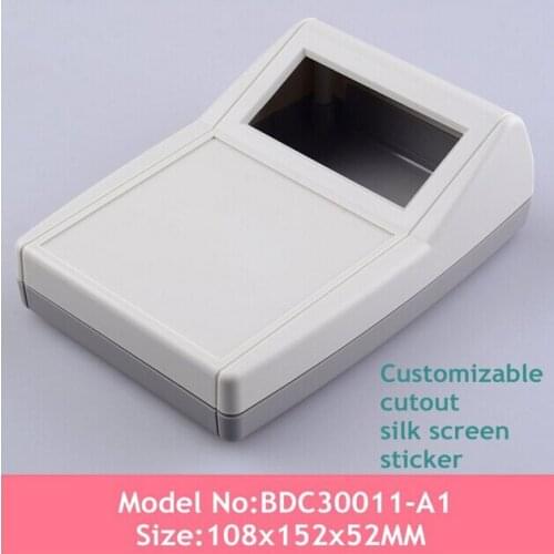 Cabinet electronic case housing (1pcs) 152*108*52mm project box plastic electronic enclosure project box plastic instrument case