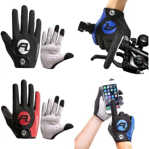 Men Cycling Gloves Windstopper Full Finger Ski Gloves Warm Riding Glove Winter Touch Screen Thermal Anti-Slip Glove