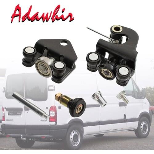 For 2002-2009 Renault Master MK2 Opel Movano Nissan INTERSTAR Sliding Door Guide Wheel Set 7700352379 8200080743 8200080754