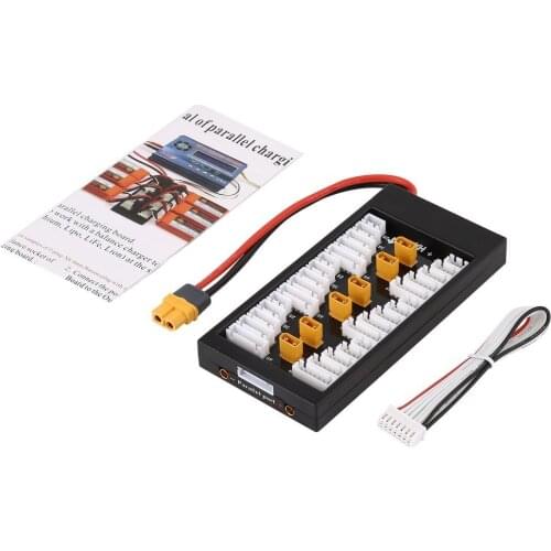 XT30 Plug V2 2S-6S 40A Lipo Battery Parallel Charging Board For IMAX B8 UN A6 RC Quadcopter Battery Power Chager