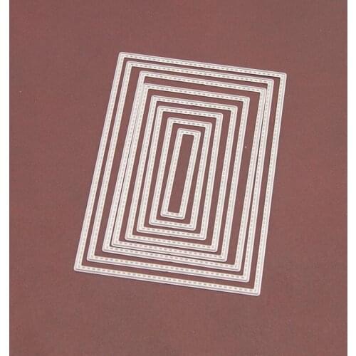 Die Cutting dies Rectangular sleeve metal craft paper die Scrapbooking/DIY Embossing mould Easter New Year