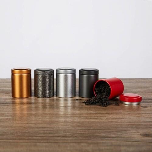 Yooap new Tea tin small mini tin can universal sealed iron box tin can portable metal can small tea packaging