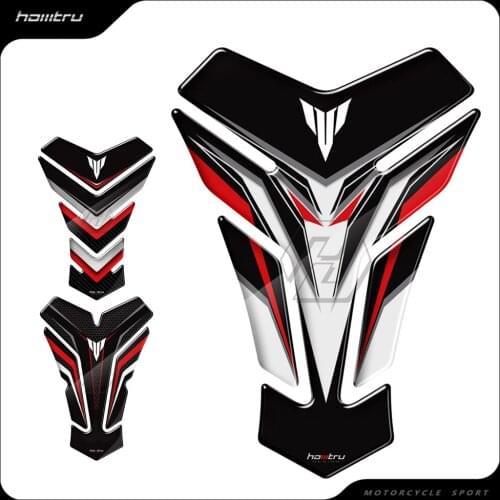 3D Motorcycle Tank Pad Protector Case for Yamaha MT01 MT03 MT07 MT10 MT15 Tankpad