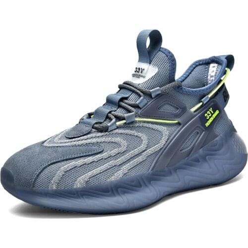 2021 Summer Classic Men Sneakers Breathable Running Shoes for Men Unique Design Graffiti Sport Shoes High-top Mesh Walking Shoes