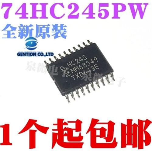 50PCS 74HC245 74HC245PW silk-screen HC245 TSSOP20 in stock 100% new and original