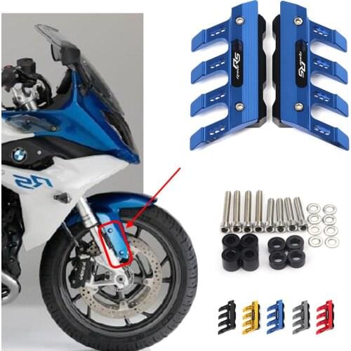 For BMW R1200RS R1200 RS Motorcycle CNC Accessories Mudguard Side Protection Block Front Fender Anti-Fall Slider