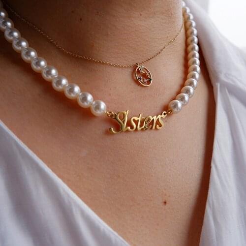 Customlove Pearl Necklaces For Women