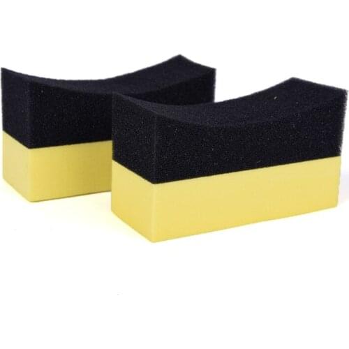 Multifunctional Car Wheels Brush Sponge Cleaning Tools Car Accessories For Car Truck Tire Hub Cleaning Dressing Waxing Polishing