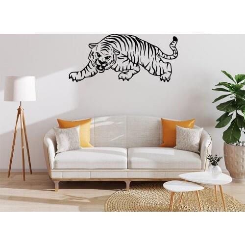 Cartoon Tiger Wall Sticker Wall Decal Sticker Home Decor For Kids Rooms Decoration Vinyl Decals