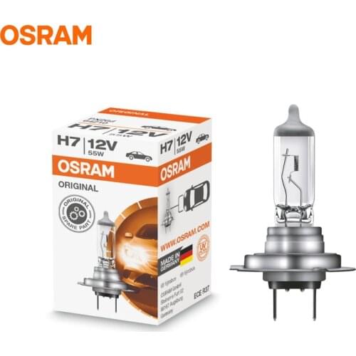 OSRAM H7 12V 55W PX26d 3200K 64210 Original Line Bulb Standard Headlight Auto Lamp OEM Quality Made In Germany 64210L, 1X