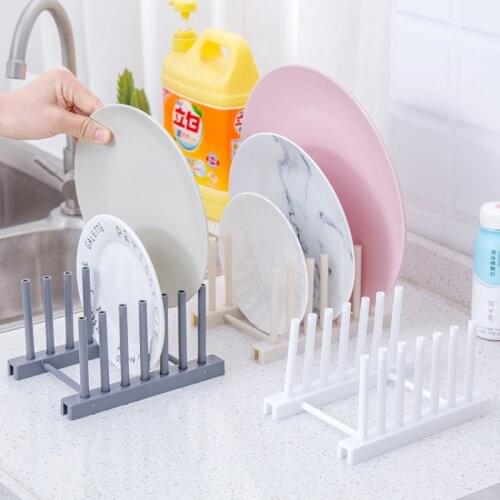 Dish Drain Rack Kitchen Storage Tool Sink Tableware Storage Tray Stainless Steel Spoon Pot Lid Drying Rack Kitchen Accessories