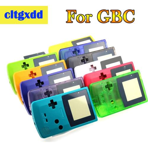 Cltgxdd Full Housing Shell Cover For Nintendo GameBoy Color GBC Repair Part Housing Shell Pack Game Machine Shell Accessories
