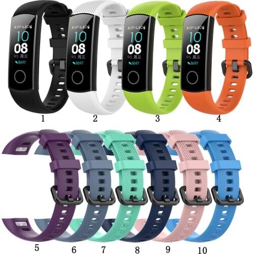Wrist Strap for Honor Band 4 Honor Band 5 Silicone Band