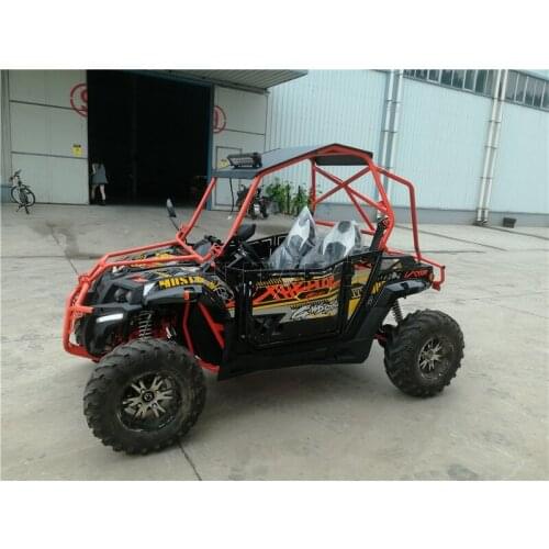 CE EEC Certification UVT All-Terrain Vehicle China side by side utv off road legal 4 wheels quad 400cc buggy price for sale