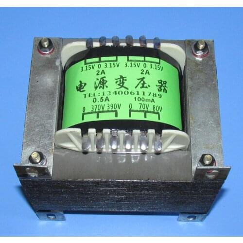 320W power transformer for American Dynaco EL34 push-pull machine, EI 114 × 60mm Z11 iron core, copper resistance 6.2 ohm