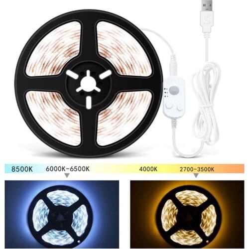 Kitchen Cabinet Light Tape LED Motion Sensor Strip Light Waterproof IP65 Wireless PIR LED Battery Stairs Wardrobe Lamp 1M 2M 3M