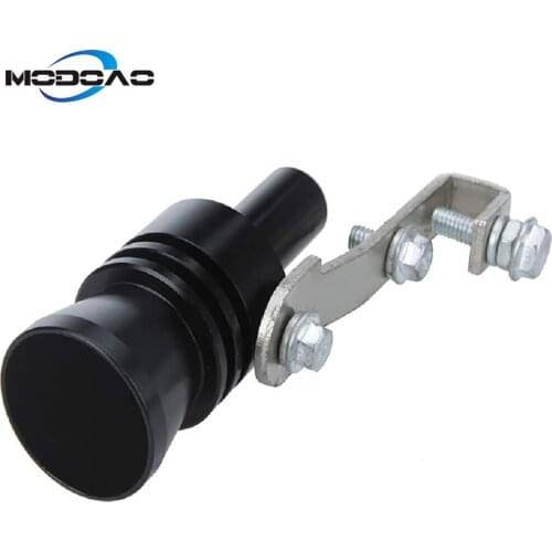 New Motorbike Car Exhaust pipe whistle Exhaust Fake Turbo Whistle Pipe Sound Muffler Blow Off Valve Universal Simulator Whistler