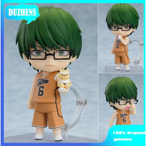 100% Original: Anime Kurokos Basketball Midorima Shintaro Q version figma Action Figure Anime Figure Model Toys Doll Gift