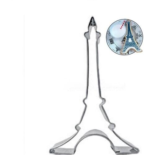 Tower Fondant Cake Stencil Kitchen Cupcake Decoration Template Mold Cookie Coffee Stencil Mold Baking