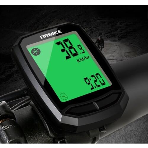 HILAND Bike Wireless Computer Bike Keypress Speedometer Odometer Bike Cycling Accessories waterproof display