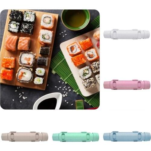 Quick Sushi Maker Roller Rice Mold Bazooka Vegetable Meat Rolling Tool DIY Sushi Making Machine Kitchen Gadgets