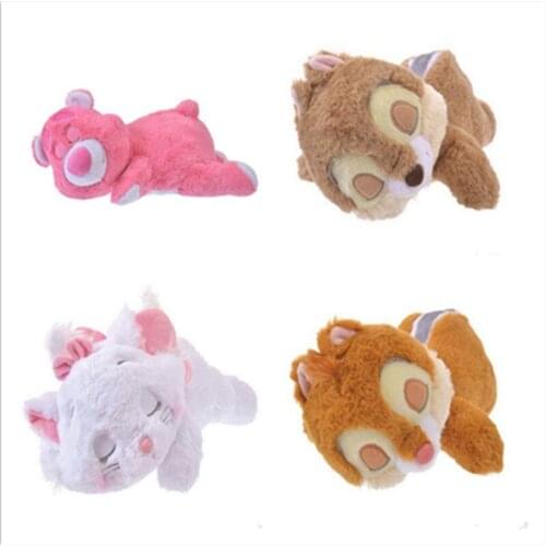 Baby Soft Toy Dolls Stuffed Animals Pillow Disney Dumbo Stitch Donald Duck Winnie Sleeping Plush Gift for Kids Disney Cartoon