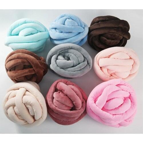 Flannel Filling Core Yarn Hand-Woven Carpet Yarn Machine Washable Lint-Free Carpet Yarn Sewing Accessories