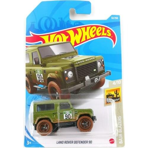 Hot Wheels 1:64 LAND ROVER DEFENDER 90 Edition Metal Diecast Model Cars Kids Toys Gift