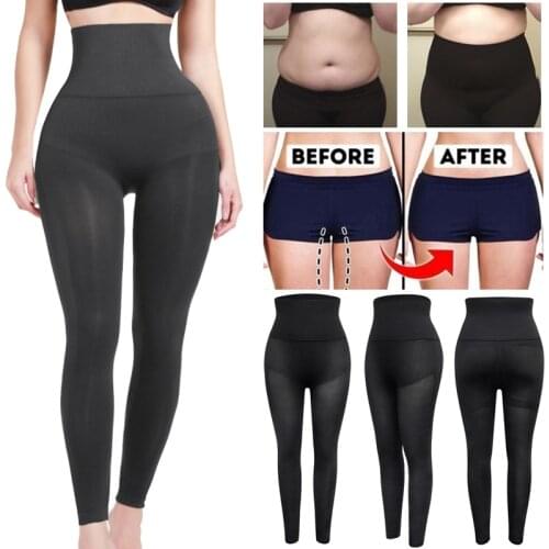 Leg Shapewear Panty Shapers High Waist Tummy Control Panties Anti Cellulite Body Shaper Thigh Slimmer Women Compression Leggings