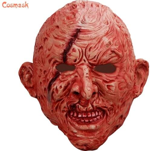 Cosmask 2020 Latex Freddy Headwear Adult Horror Masc Carnival Cosplay Mask Costume Halloween Mask